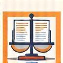 Compare Specifications Icon - balanced scales and documents