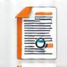 Technical Datasheet Icon - document with specs